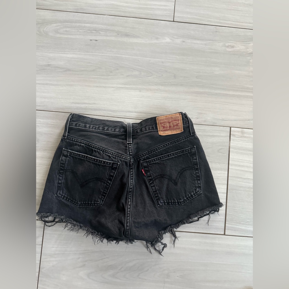 Levi’s  Black Denim Women Shorts